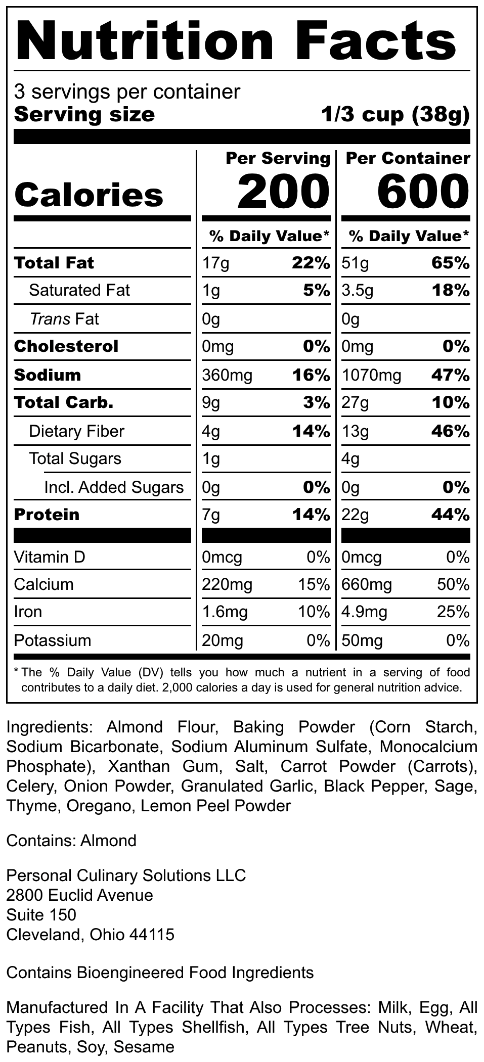 Classic Herb and Vegetable Baking Mix