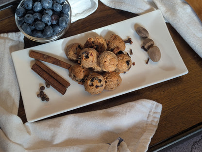 Blueberry Spiced Muffin Ball Baking Mix