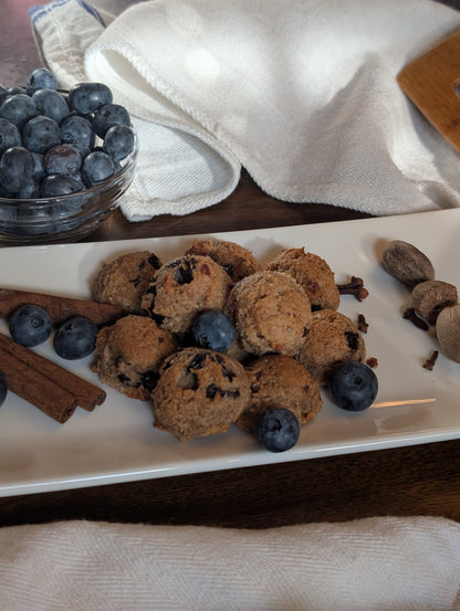 Blueberry Spiced Muffin Ball Baking Mix